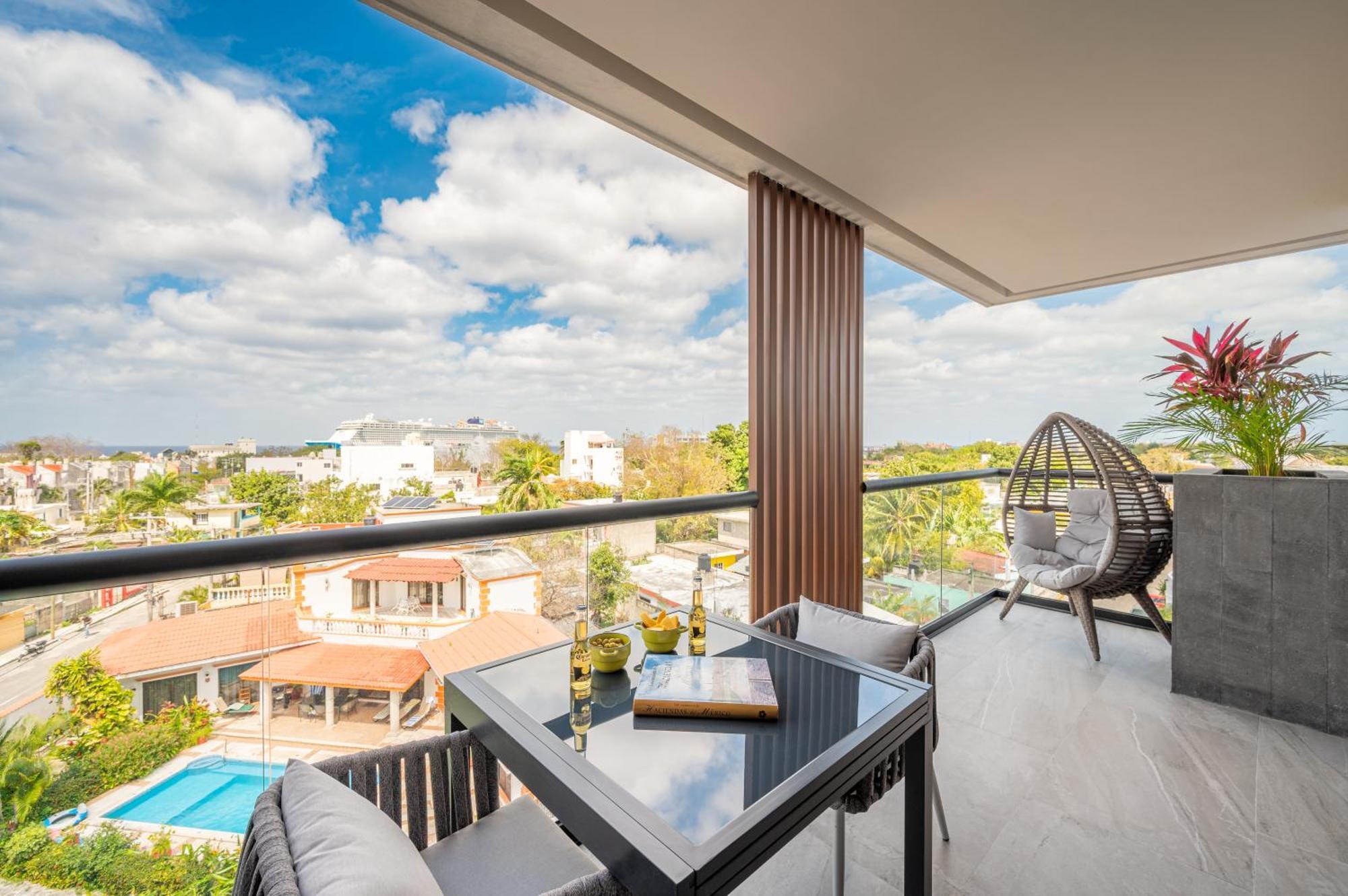 Kippal - Modern Oasis - Aparthotel 코수멜 외부 사진